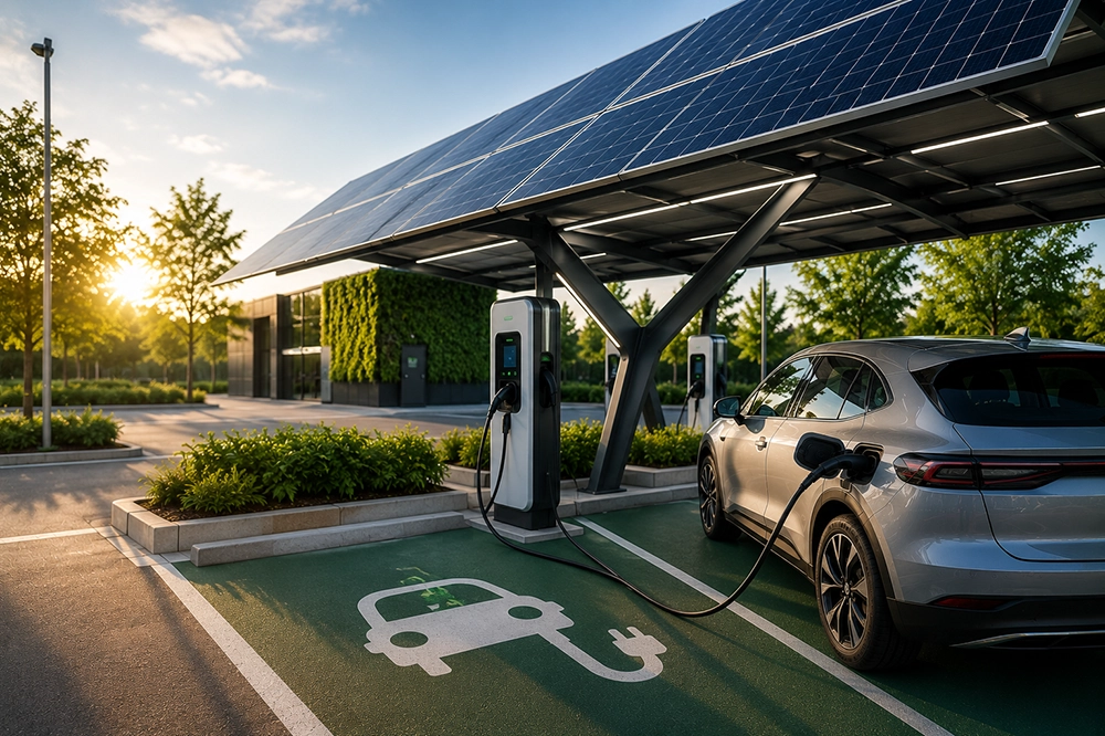 Güneş Panelli Elektrikli Araç Şarj İstasyonları: Tamamen Yeşil Enerji Mümkün mü?
