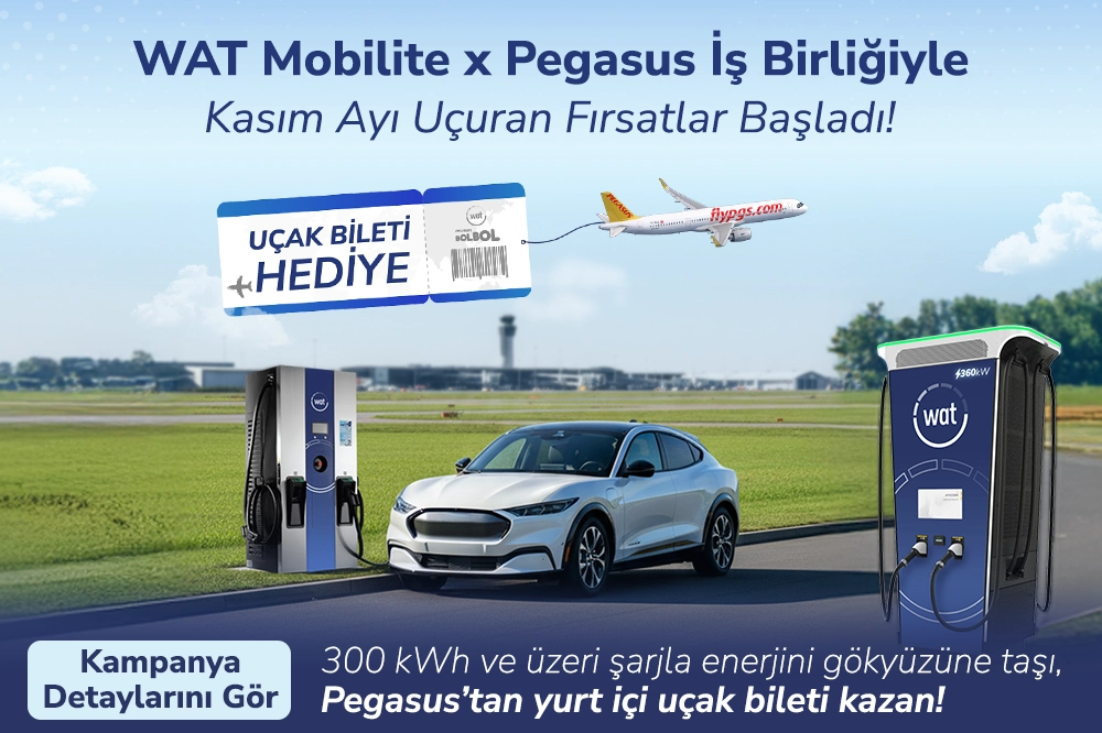 WAT Mobilite ve Pegasus’tan Kasım Ayında Uçuran Fırsatlar