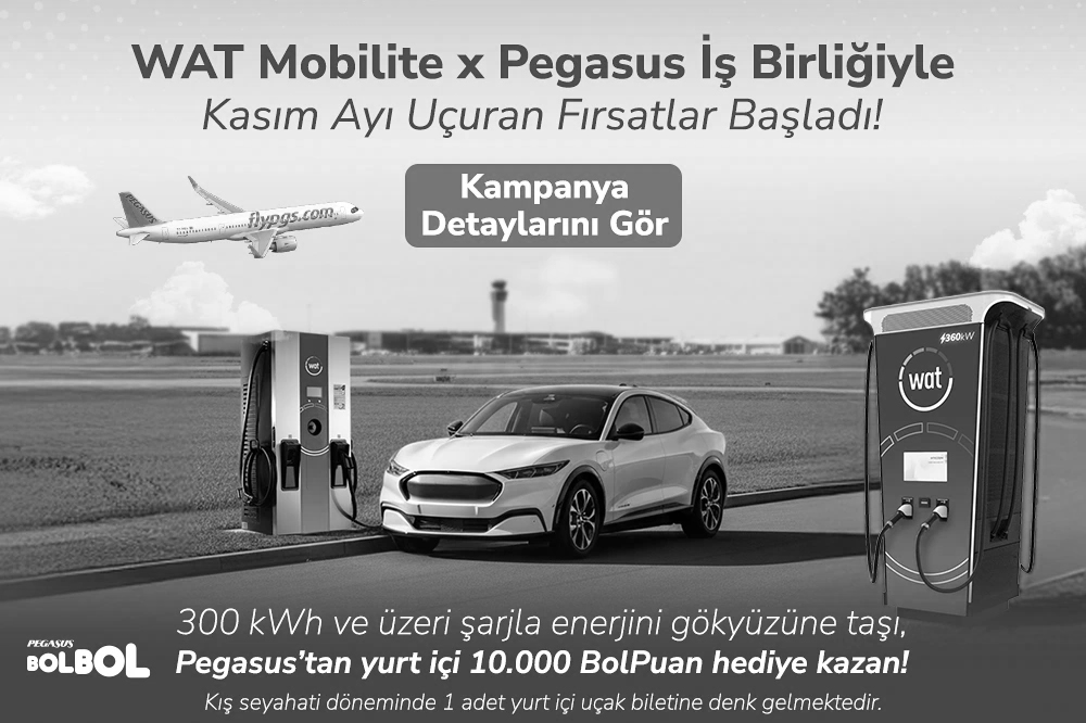 WAT Mobilite’den Kasım Ayı Uçuran Fırsatlar